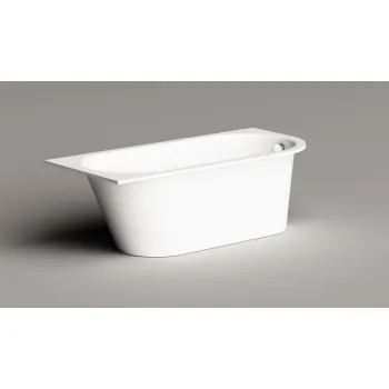 Vanna Paa VARIO L Akmens masas ar noapaļotu stūri D 1680x750mm Balta