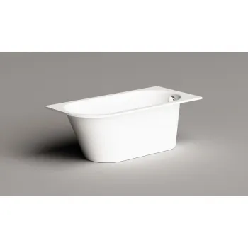 Vanna Paa VARIO M Akmens Masas ar noapaļotu stūri A 1580x750mm Balta