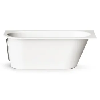 Vanna Paa VARIO M Akmens Masas ar noapaļotu stūri C 1580x750mm Balta