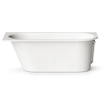 Vanna Paa VARIO D Akmens Masas ar noapaļotu stūri D 1580x750mm Balta