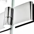 Dušas durvis Ravak SMSD2-90 B-R hromēts + caurspīdīgs