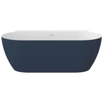 Vanna Ravak FREEDOM W II TEC 1700x870mm Akrila Balta/deepsea blue / Balta Izplūde