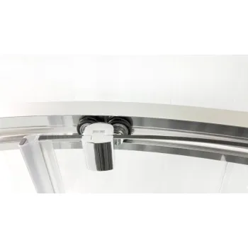 Dušas kabīnes komplekts RAVAK SET6 BLSCP4-90  Caurspīdīgs stikls, Hromēti profili