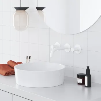 Vannas istabas izlietnes maisītājs Ravak Espirit ES 019.10WV.O1 iebūvējams ar Korpusu Balts