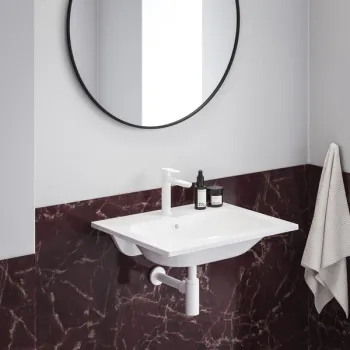 Vannas istabas izlietnes maisītājs Ravak Eleganta EL 012.10WV 170 mm Balts