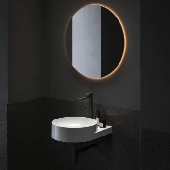Vannas istabas izlietnes maisītājs Ravak Eleganta EL 015.20BLM Wash. tap 335 mm Melns Matēts