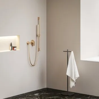 Dušas maisītājs Ravak Eleganta EL 062.60RGB.O1 con. tap 1-way rose gold brushed