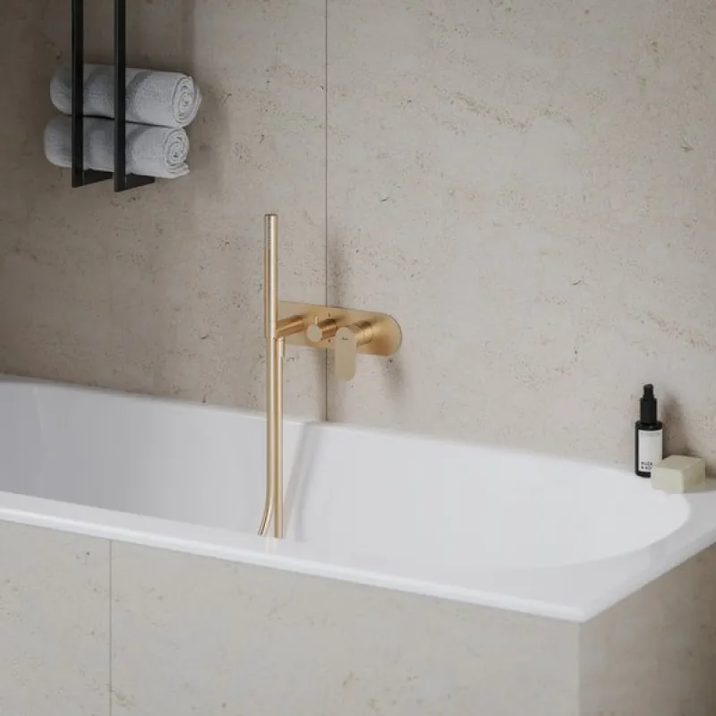 Dušas maisītājs Ravak Eleganta EL 065.60RGB.O2.RB07D (paredzēts ar R-box) rose gold brushed