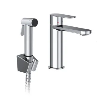 Vannas istabas izlietnes maisītājs Ravak Chrome CR II 112.00CR Ar Bidetta 175 mm Hromēts