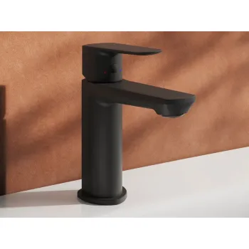 Vannas istabas izlietnes maisītājs Ravak Life LF 012.20BL160 mm, Melns