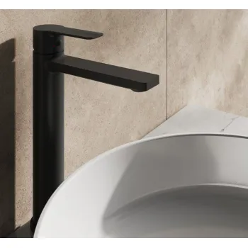 Vannas istabas izlietnes maisītājs Ravak Solar SL 015.20BL Washbasin tap 290 mm Melns