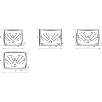 Dušas paliktnis Ravak Gigant Pro Taisnstūrveida 120x70 Balts