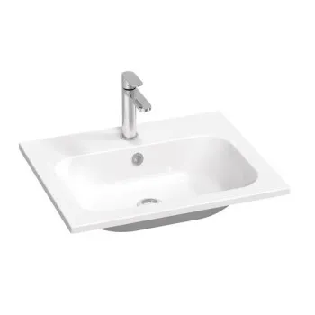 Vannas istabas izlietne Ravak Chrome 600 Slim Balts