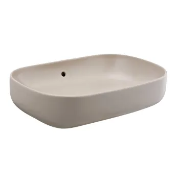 Vannas istabas izlietne Sanindusa Sanibold 60x40cm Taupe Matēta