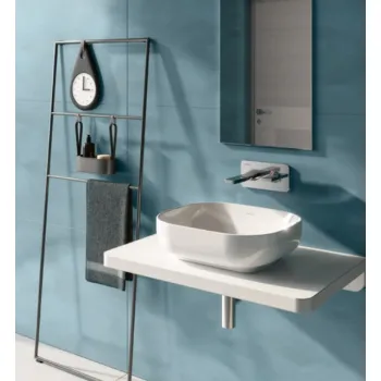 Vannas istabas izlietne Sanindusa Sanibold 60x40cm  Balta Matēta