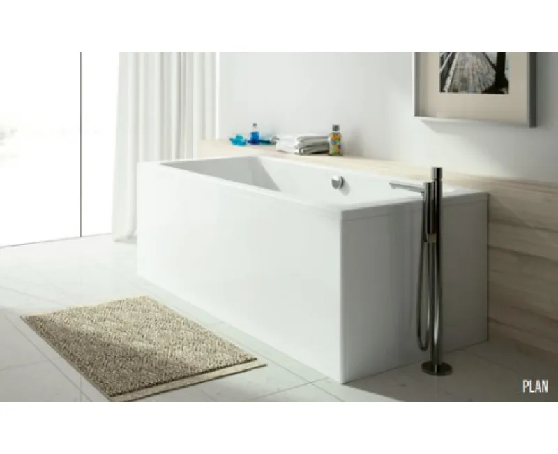 Vanna Sanindusa Plan 190x90cm Balts