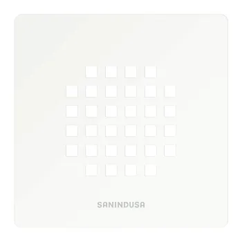 Dušas notekas vāks Sanindusa priekš Marina paliktņiem, 13.5x13.5cm, balts, 4A5210