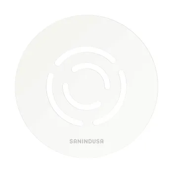 Dušas notekas vāks Sanindusa priekš Marina Plus paliktņiem, ø90, balts, 4A6110