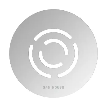 Dušas notekas vāks Sanindusa priekš Marina Plus paliktņiem, ø90, pelēks, 4A6113