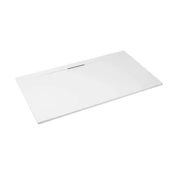 Dušas paliktnis Sanindusa Marina Star, 100x80x3 cm, akmens masa, balts, 9710008000