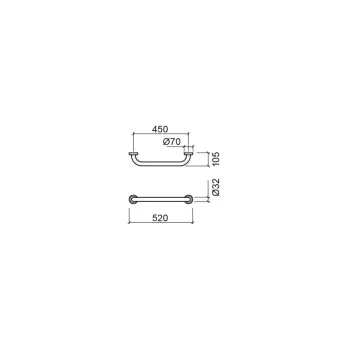 Rokturis Sanindusa Wccare 45, personām ar kustību ierobežojumiem, 4805100