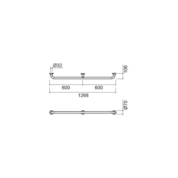 Rokturis Sanindusa Wccare 120 roku stienis personām ar kustību ierobežojumiem, 4806600