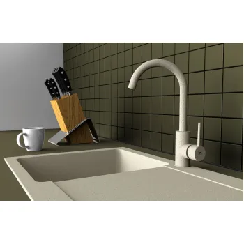 Virtuves ūdens maisītājs Rubineta Axe-33 (BG) AX30088 Bēšs