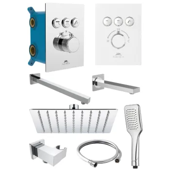 Iebūvejamais ūdens maisītājs Rubineta Thermo-3F-OLO (SQ)