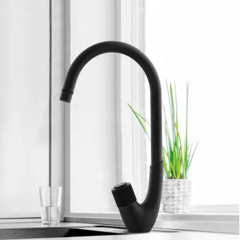 Virtuves ūdens maisītājs Rubineta SWAN 33BK SW0068 melns