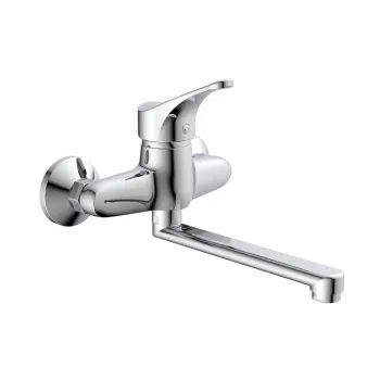 Virtuves maisītājs Schütte ATTICA  no sienas, hroms