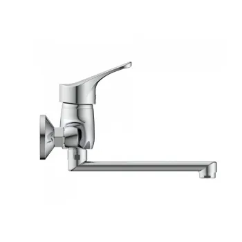 Virtuves maisītājs Schütte ATTICA  no sienas, hroms