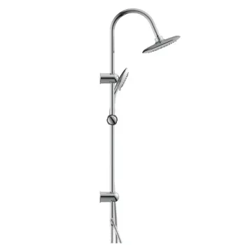 Dušas komplekts Schütte Teneriffa ar galvas dušu 20x20,5-režīmi, hromēts,