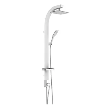 Dušas komplekts Schütte Madagaskar ar galvas dušu (17,5x17,5) balta