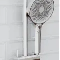 Dušas klausule Schütte Samoa Rain Ø 13cm, hromēta/balta