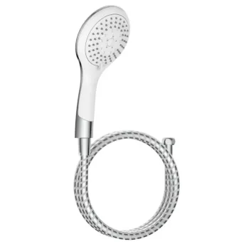 Dušas komplekts Schütte Broadway dušas komplekts, balts/hromēts Dušas komplekts Schütte Broadway dušas komplekts, balts/hromēts