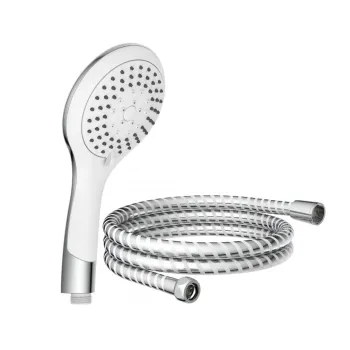 Dušas komplekts Schütte Broadway dušas komplekts, balts/hromēts Dušas komplekts Schütte Broadway dušas komplekts, balts/hromēts