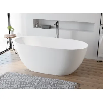 Akmens masas vanna BLU Ara 160x74cm Akmens masas vanna BLU Ara 160x74cm