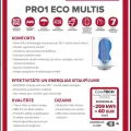 Elektriskais Ūdens Sildītājs (Boilers) Ariston PRO ECO1 MULTIS 100L DRY, vertikāls