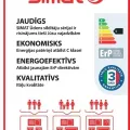 Elektriskais Ūdens Sildītājs (Boilers) Ariston SIMAT 100L, vertikāls