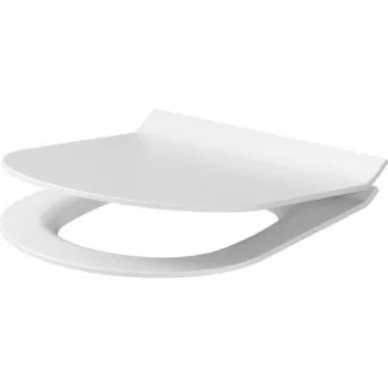 Tualetes Poda Vāks Cersanit City, Soft Close Slim, Duroplast Balts, K98-0134