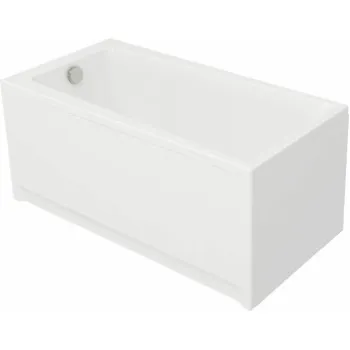 Vanna Cersanit Lorena 140x70cm Akrila Balta ar kājām S301-073