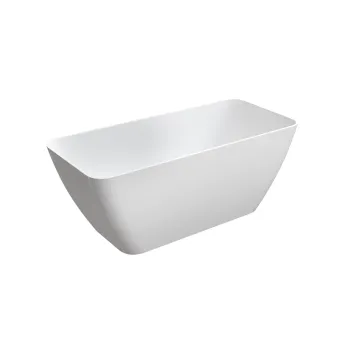 Vanna Omnires PRAMA M+ Akmens masa 159 x 71 cm Balta Glancēta