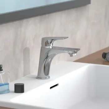 Schütte Boston izlietnes maisītājs, hroms H 153(91)x162 Schütte Boston izlietnes maisītājs, hroms H 153(91)x162