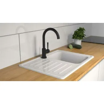 Schütte Cornwall virtuves izlietnes maisītājs, Matēts melns Schütte Cornwall virtuves izlietnes maisītājs, Matēts melns