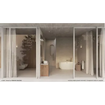 Vannas maisītājs Denate Silia uz vannas malas, Matēts Zelts BQS_R18P