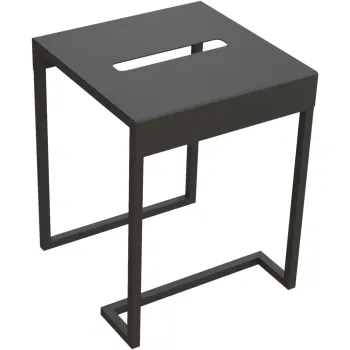 Vannas istabas konsole Deante Mokko, melns ADM_N51T