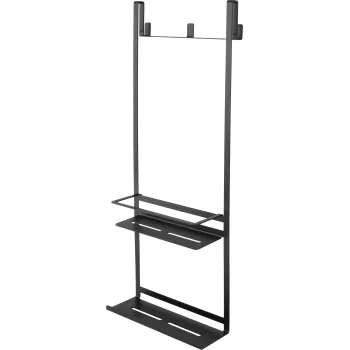 Plaukts dušas kabīnei Deante Mokko, melns ADM_N52K