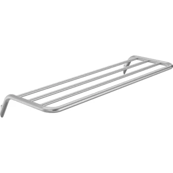 Vannas istabas plaukts, rievots Deante Silia, matēts metāls ADI_F531