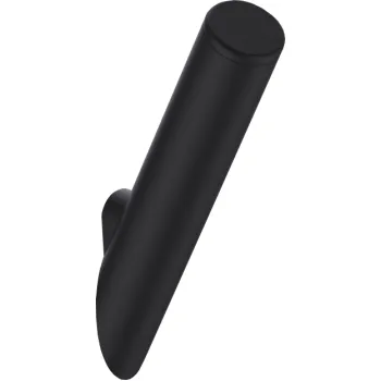 Drēbju pakaramais āķis, stiprināma pie sienas Deante Silia, melns ADI_N111