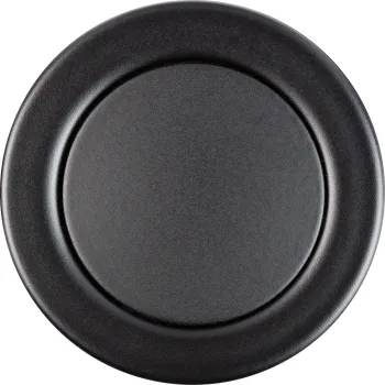 Vietu taupošais granīta izlietnes sifons Deante Space-Saver, melns ZXY_N982